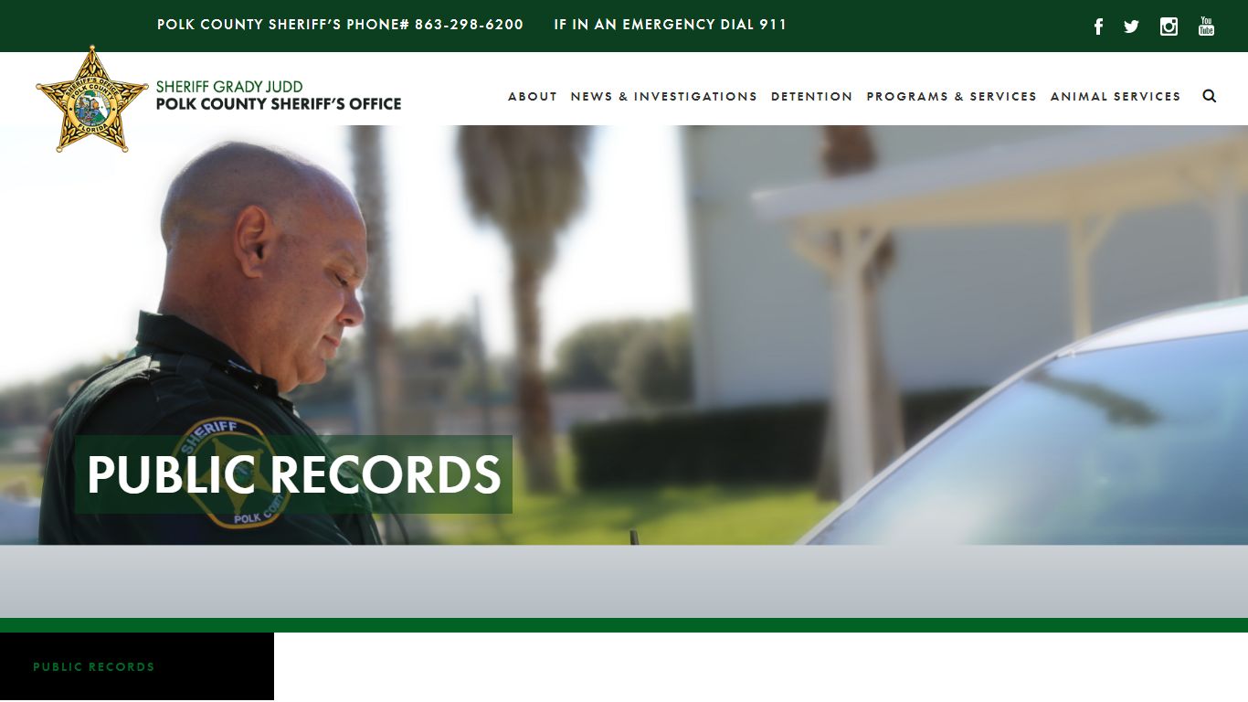 Public Records | Polk County Sheriff's Office - polksheriff.org